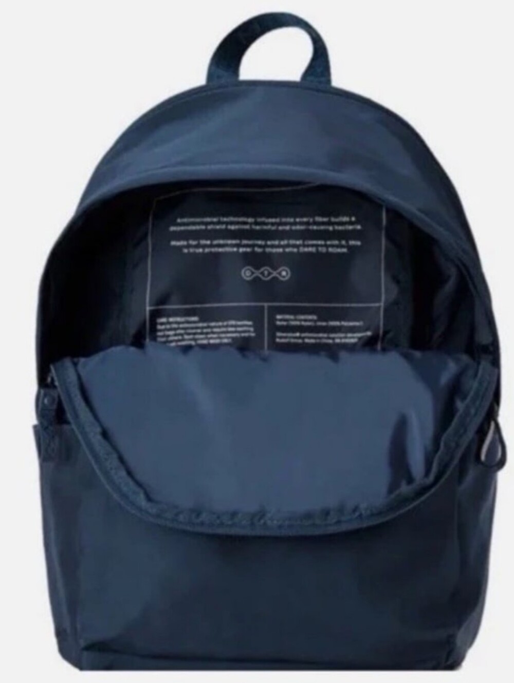 DTR Backpack Dark Blue Water Resistant Antimicrobial Backpack - Picture 8 of 11